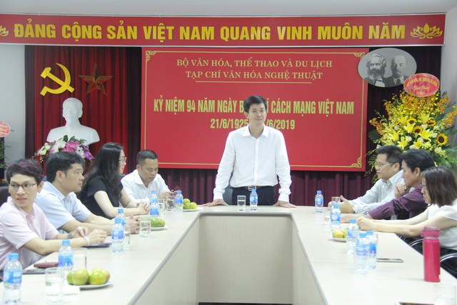 Thứ trưởng Lê Quang Tùng thăm và chúc mừng các cơ quan báo chí nhân Ngày Báo chí cách mạng Việt Nam - Ảnh 3.