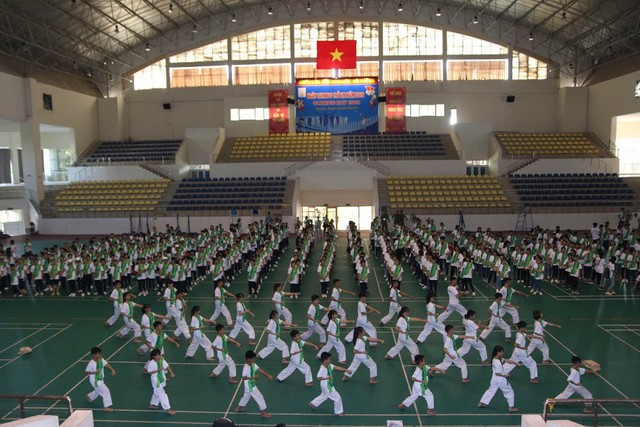 Hơn 500 học sinh tham gia ngày Olympic trẻ em tại Hà Nội - Ảnh 1.