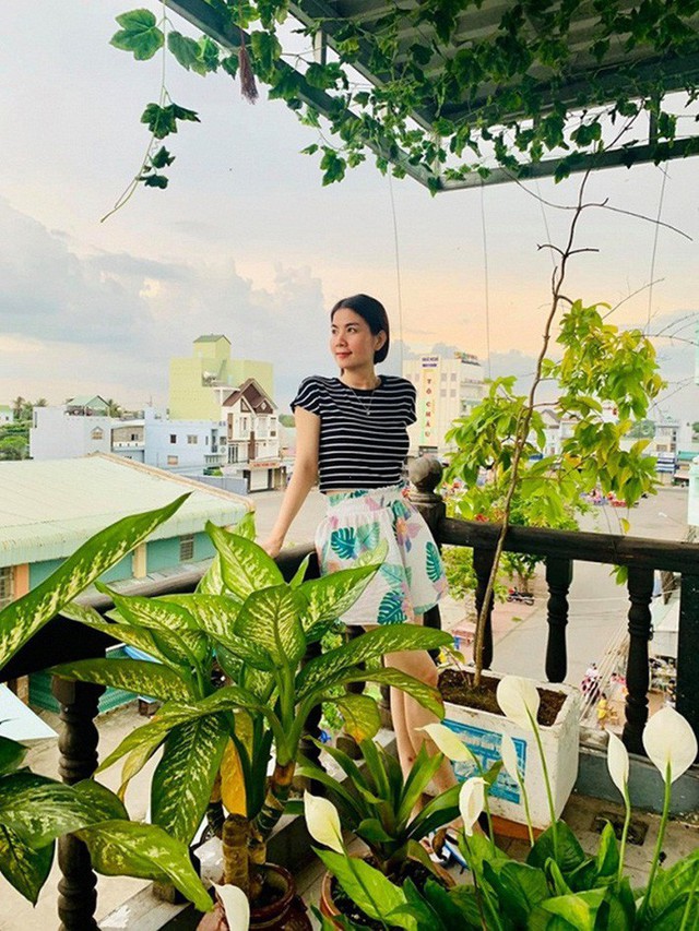 Vườn rau thủy canh ăn không xuể trên sân thượng nhà diễn viên Kha Ly - Thanh Duy - Ảnh 11.