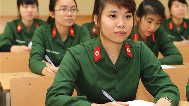 Chỉ tiêu tuyển thí sinh nữ trong các trường Quân đội năm 2020 như thế nào? - Ảnh 1.