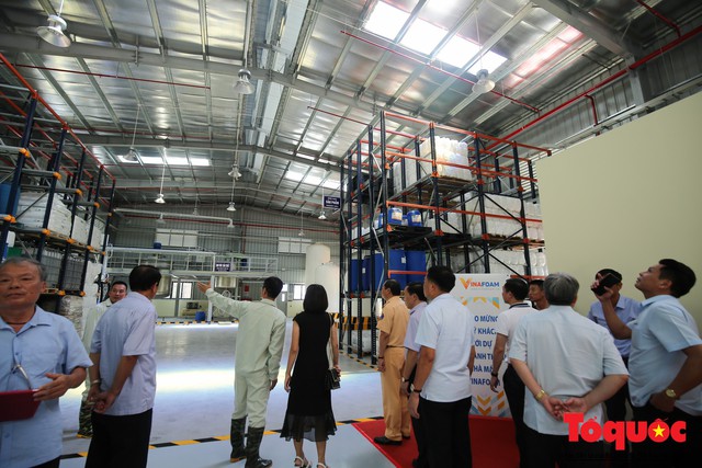 Khánh thành nhà máy sản xuất chất tạo bọt chữa cháy đầu tiên tại Việt Nam - Ảnh 6.