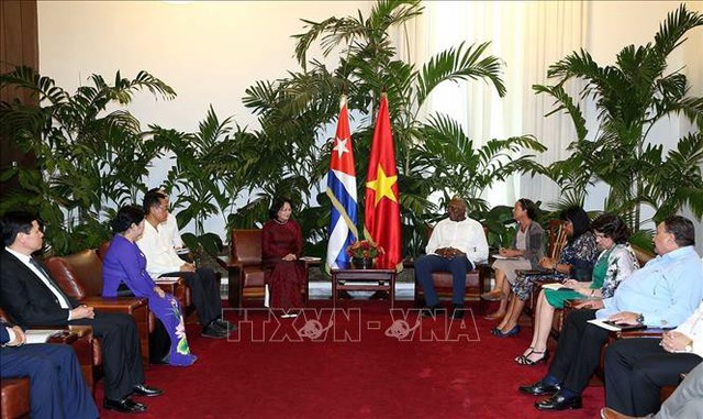 Phó Chủ tịch nước Đặng Thị Ngọc Thịnh thăm chính thức Cuba - Ảnh 1.