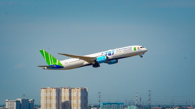 Bamboo Airways chính thức khai thác chuyến bay thương mại đầu tiên bằng Boeing 787-9 Dreamliner - Ảnh 12.