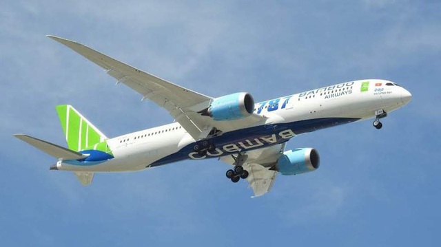 Bamboo Airways chính thức khai thác chuyến bay thương mại đầu tiên bằng Boeing 787-9 Dreamliner - Ảnh 3.