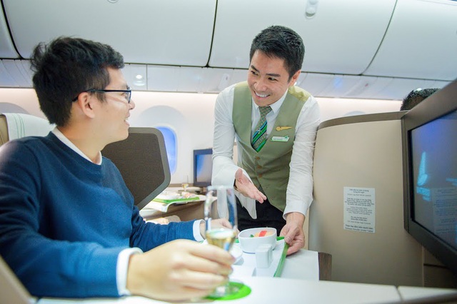 Bamboo Airways chính thức khai thác chuyến bay thương mại đầu tiên bằng Boeing 787-9 Dreamliner - Ảnh 7.