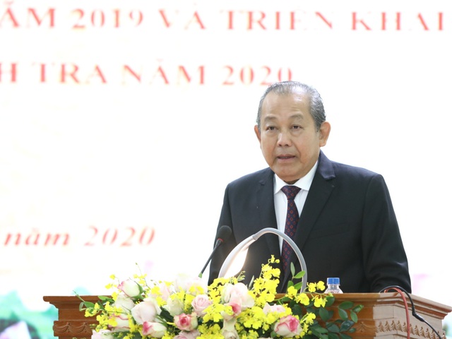 Phó Thủ tướng Thường trực Trương Hòa Bình yêu cầu tập trung thanh tra các lĩnh vực nhạy cảm, không để phát sinh các vụ việc nóng - Ảnh 1.