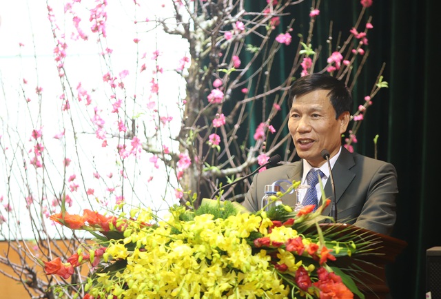 Bộ trưởng Nguyễn Ngọc Thiện gặp mặt các cán bộ hưu trí ngành VHTTDL - Ảnh 1.