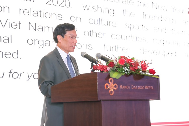 Bộ trưởng Nguyễn Ngọc Thiện tiếp các Đại sứ nước ngoài tại Việt Nam nhân dịp Tết Canh Tý 2020 - Ảnh 6.