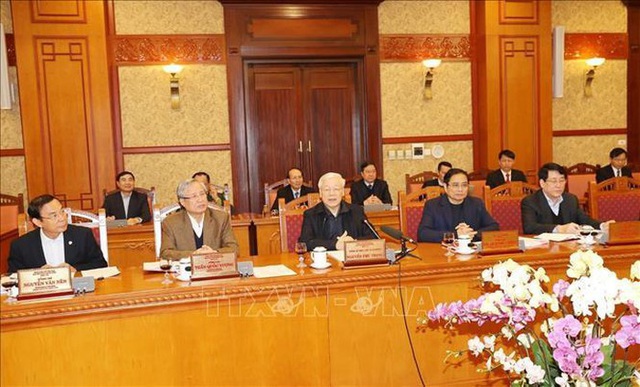Ngày 31/1, Tổng Bí thư, Chủ tịch nước chủ trì họp Ban bí thư xem xét, quyết định về công tác cán bộ - Ảnh 2.