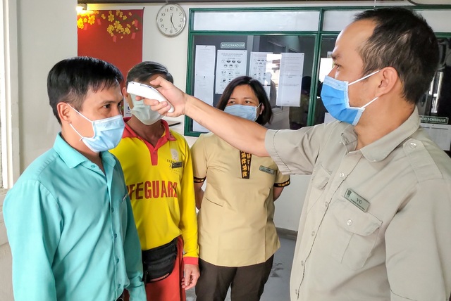 Resort nổi tiếng ở Đà Nẵng triển khai phương án phòng ngừa và kiểm soát dịch viêm phổi virus Corona - Ảnh 3.