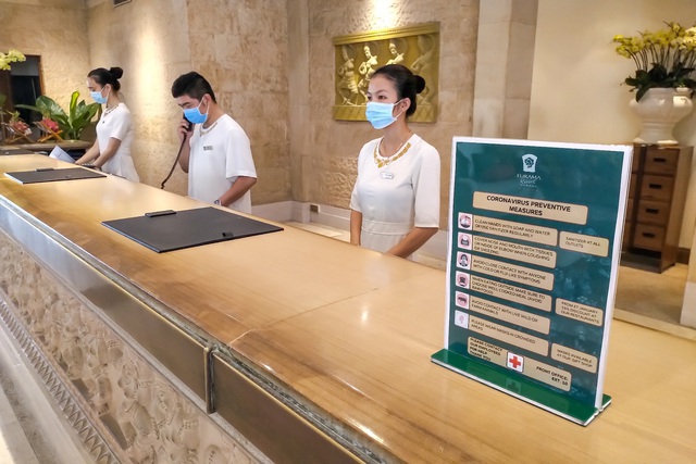 Resort nổi tiếng ở Đà Nẵng triển khai phương án phòng ngừa và kiểm soát dịch viêm phổi virus Corona - Ảnh 1.