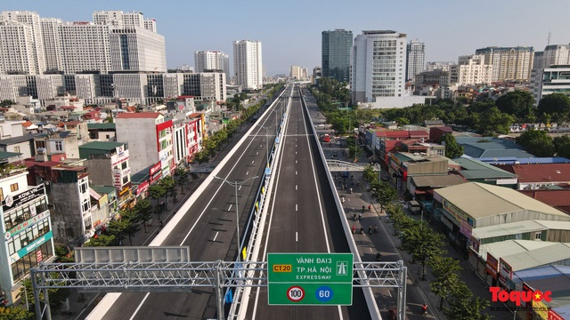 Thông xe cầu cạn Mai Dịch - Nam Thăng Long, giảm áp lực giao thông của ngõ phía phía Tây của Thủ đô Hà Nội - Ảnh 8.