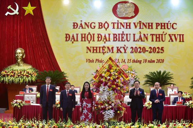 Lãnh đạo Đảng, Nhà nước dự Đại hội đại biểu Đảng bộ nhiệm kỳ 2020-2025 tại Vĩnh Phúc, Phú Yên, Đắk Lắk - Ảnh 1.