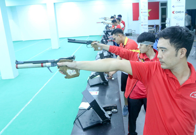 Bắn súng Việt Nam: Phấn đấu đạt top 1 tại SEA Games 31 - Ảnh 1.