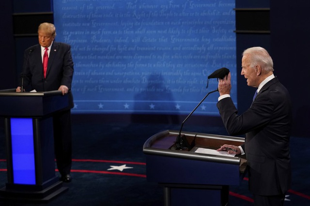 Những điểm không thể bỏ qua trong cuộc tranh luận tổng thống cuối cùng của bầu cử Mỹ 2020 - Ảnh 1.