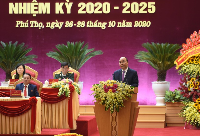 Thủ tướng: Đưa Phú Thọ phát triển đột phá trong nhiệm kỳ tới, xứng danh quê hương Đất Tổ anh hùng - Ảnh 1.