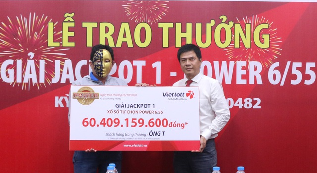 Vietlott trao Jackpot gần 60 tỷ đồng cho người chơi tại Vĩnh Long - Ảnh 1.