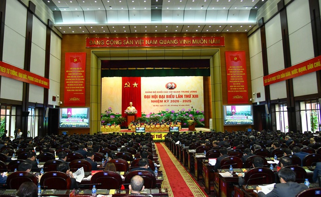Đại hội đại biểu Đảng bộ Khối các cơ quan Trung ương nhiệm kỳ 2020-2025 - Ảnh 1. Đại hội đại biểu Đảng bộ Khối các cơ quan Trung ương nhiệm kỳ 2020-2025 - Ảnh 1.