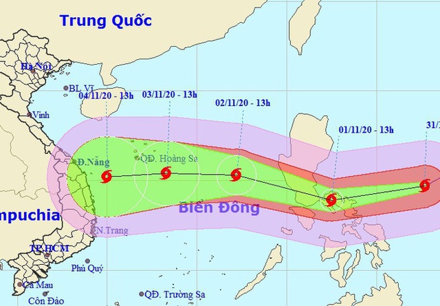Các tỉnh miền Trung cần chủ động ứng phó với siêu bão Goni - Ảnh 1.