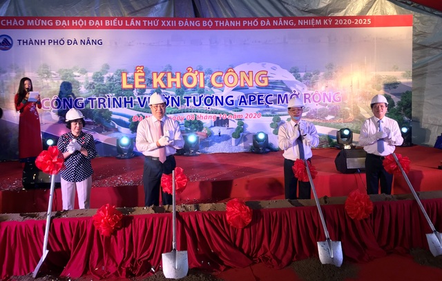 Đà Nẵng khởi công công trình Vườn tượng APEC mở rộng  - Ảnh 1.