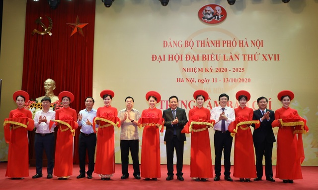 Ra mắt Trung tâm báo chí Đại hội lần thứ XVII Đảng bộ thành phố Hà Nội - Ảnh 3.