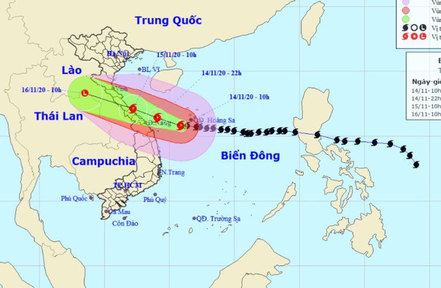 Ứng phó bão Vamco: Đà Nẵng sơ tán hơn 92.000 người - Ảnh 1.