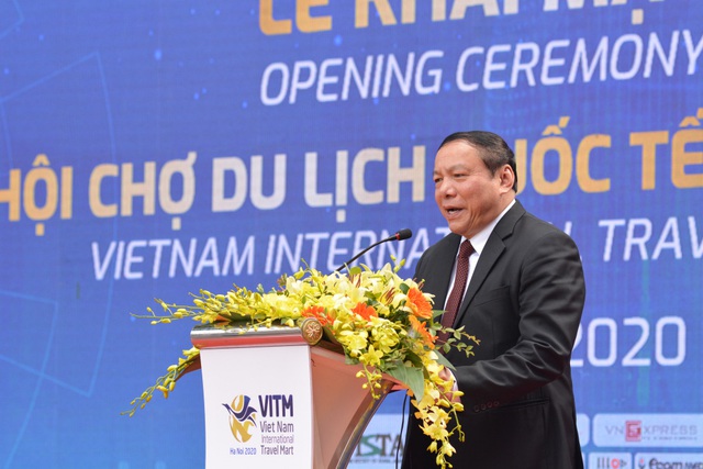 Thứ trưởng Nguyễn Văn Hùng: VITM 2020 là cơ hội động viên, thể hiện niềm tin và tinh thần đoàn kết vượt qua khó khăn của đại dịch Covid-19 - Ảnh 1.