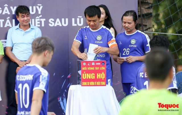 Dàn sao đình đám của bóng đá và showbiz Việt góp mặt ở giải đấu từ thiện vì miền Trung - Ảnh 5.