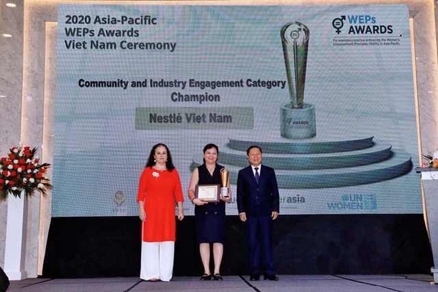 Nestlé Việt Nam vinh dự nhận 2 giải thưởng danh giá về trao quyền cho phụ nữ - Ảnh 1.