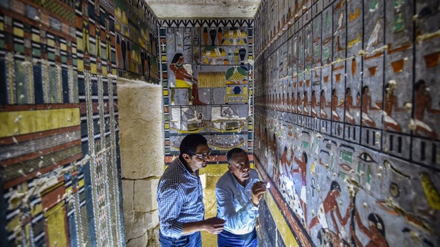 Ai Cập: Loạt phát hiện khảo cổ &quot;khủng&quot; năm 2020 chưa kịp để thúc đẩy du lịch - Ảnh 1.