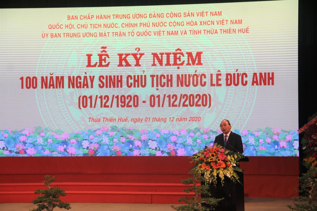 Lãnh đạo Đảng, Nhà nước dự lễ kỷ niệm 100 năm ngày sinh Chủ tịch nước Lê Đức Anh - Ảnh 9.