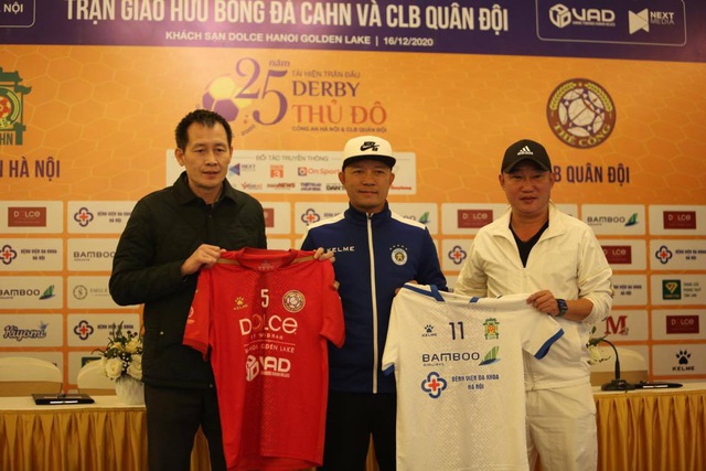 Tái hiện trận derby CLB Công an Hà Nội và CLB Quân đội: Mở ra trang lịch sử mới - Ảnh 1.
