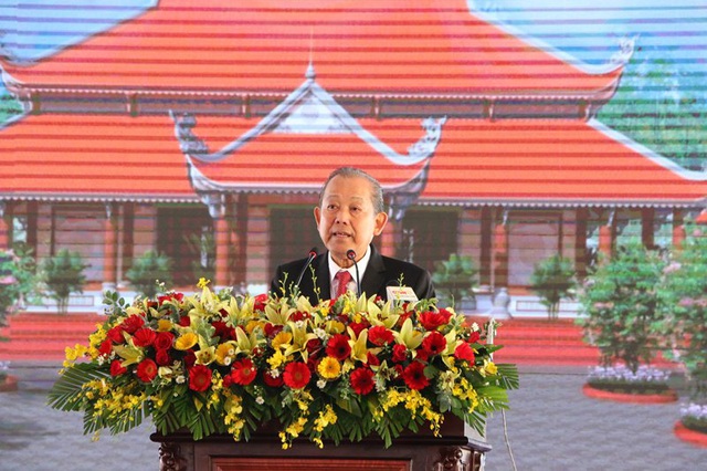 Phó Thủ tướng Thường trực dự lễ khánh thành Di tích lịch sử quốc gia khu vực Đồn Long Khốt - Ảnh 1.