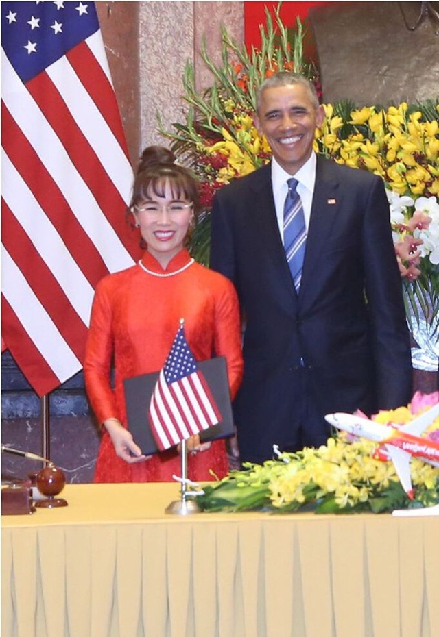  Đại sứ Hoa Kỳ thăm và làm việc với HDBank, Vietjet - Ảnh 3.