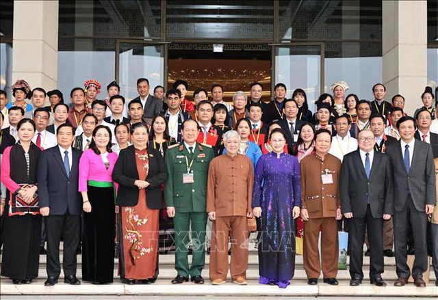 Chủ tịch Quốc hội: Mỗi một suy nghĩ, hành động đều phải hướng tới củng cố, tăng cường khối đại đoàn kết các dân tộc - Ảnh 3.