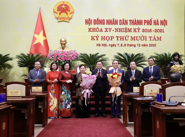 Hà Nội bầu thành công Chủ tịch HĐND, 5 Phó Chủ tịch UBND thành phố - Ảnh 3.