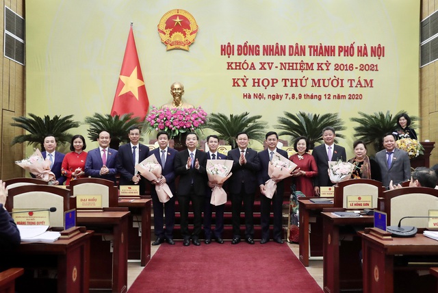 Hà Nội bầu thành công Chủ tịch HĐND, 5 Phó Chủ tịch UBND thành phố - Ảnh 4.