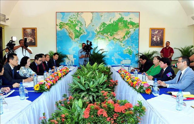 Đoàn đại biểu cấp cao Đảng Cộng sản Việt Nam thăm và làm việc tại Nicaragua - Ảnh 2.