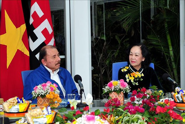 Đoàn đại biểu cấp cao Đảng Cộng sản Việt Nam thăm và làm việc tại Nicaragua - Ảnh 1.