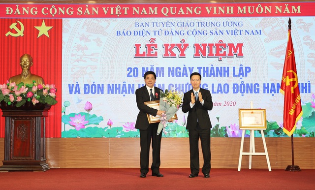 Kỷ niệm 20 năm thành lập Báo điện tử Đảng Cộng sản Việt Nam và đón nhận Huân chương Lao động hạng Nhì - Ảnh 5.