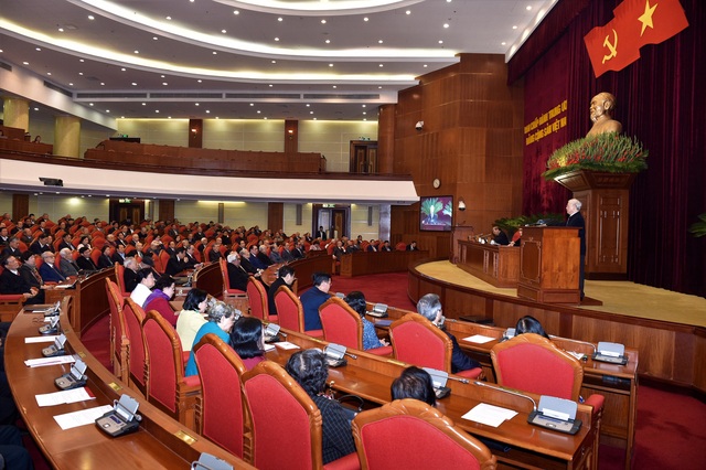 Bộ Chính trị gặp mặt các đồng chí nguyên lãnh đạo cấp cao của Đảng và Nhà nước - Ảnh 3.