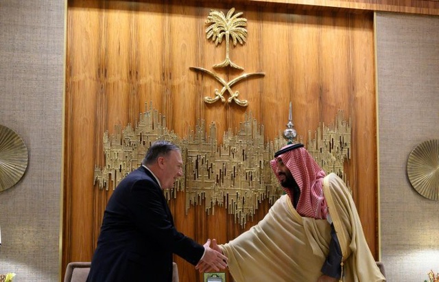 Ngoại trưởng Pompeo tới Saudi: Nhắm mục tiêu Iran? - Ảnh 1.