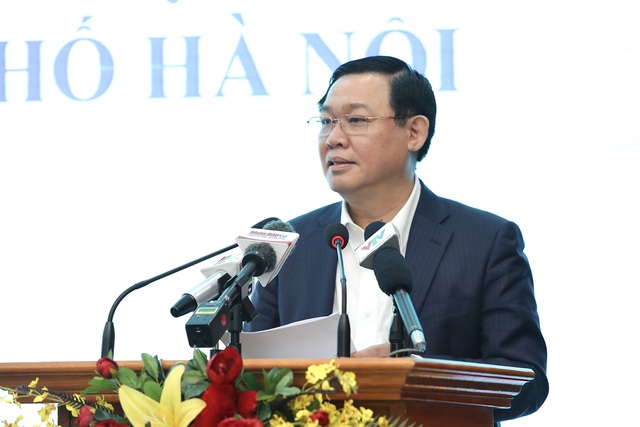Hình ảnh Bí thư Thành ủy Hà Nội Vương Đình Huệ lắng nghe ý kiến của nhân sĩ, trí thức Thủ đô - Ảnh 4.