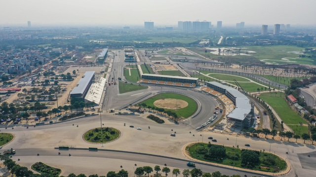 Đường đua công thức 1 tại Hà Nội đã hoàn tất, sẵn sàng cho giải đua xe hấp dẫn nhất hành tinh - Ảnh 4.