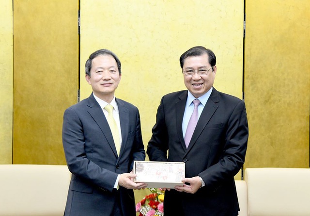 Làm việc với tân Tổng lãnh sự Hàn Quốc tại Đà Nẵng, ông Huỳnh Đức Thơ chia sẻ điều gì? - Ảnh 1.