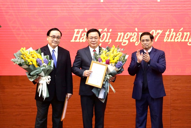 Phó Thủ tướng Vương Đình Huệ làm Bí thư Thành ủy Hà Nội - Ảnh 3.