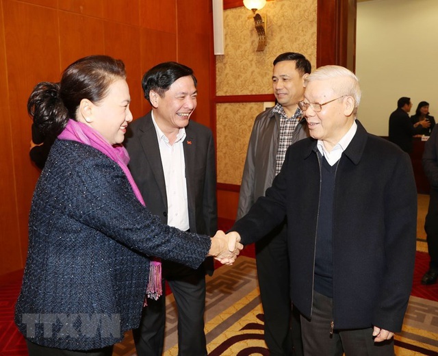 Hình ảnh Tổng Bí thư, Chủ tịch nước Nguyễn Phú Trọng chủ trì họp Tiểu ban Văn kiện ĐH XIII của Đảng - Ảnh 5.