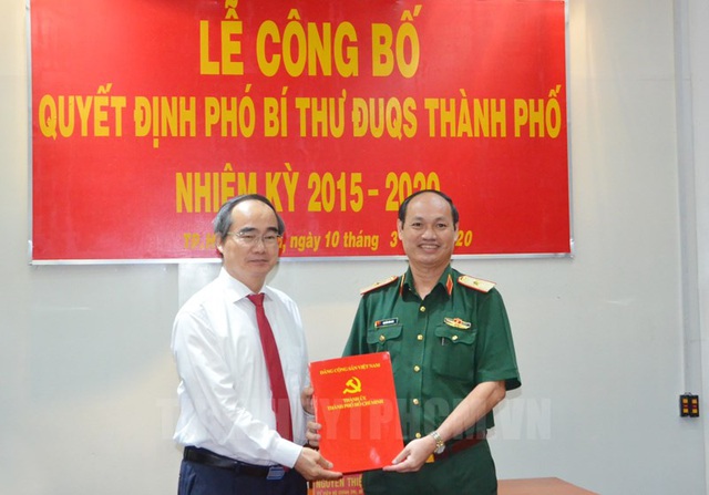Thiếu tướng Nguyễn Văn Nam giữ chức vụ Phó Bí thư Đảng ủy Quân sự TP.HCM - Ảnh 1.