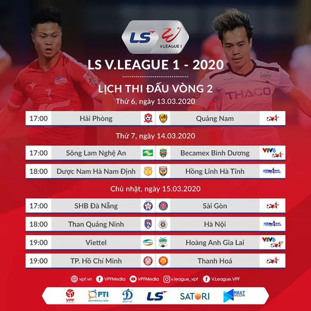 Vòng 2 V-League 2020: Hàng Đẫy tiếp tục nóng, TP. HCM đứng trước cơ hội vượt mặt kình địch - Ảnh 2.