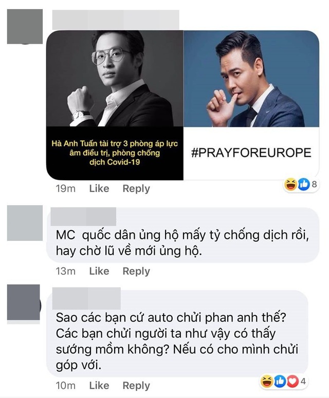 Khi Hà Anh Tuấn tặng 2 tỷ đồng thì MC Phan Anh bị antifan công kích gọi tên là &quot;kẻ lừa đảo&quot; - Ảnh 1.